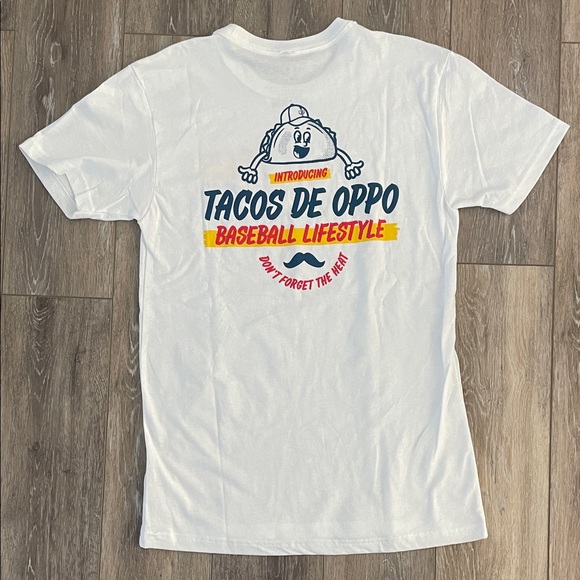 BL101 White Short Sleeve Tee - Picture 2 of 3